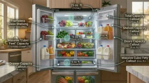 Whirlpool Refrigerator Capacity Cubic Feet Guide